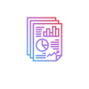 Document with graph icon